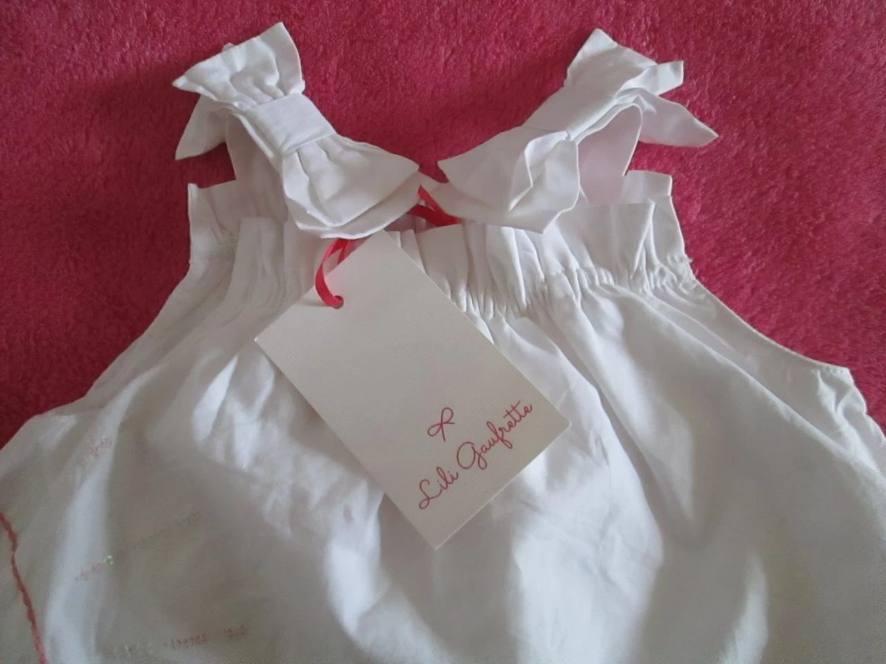 Blusa branca Lili Gaufrette – photo 2